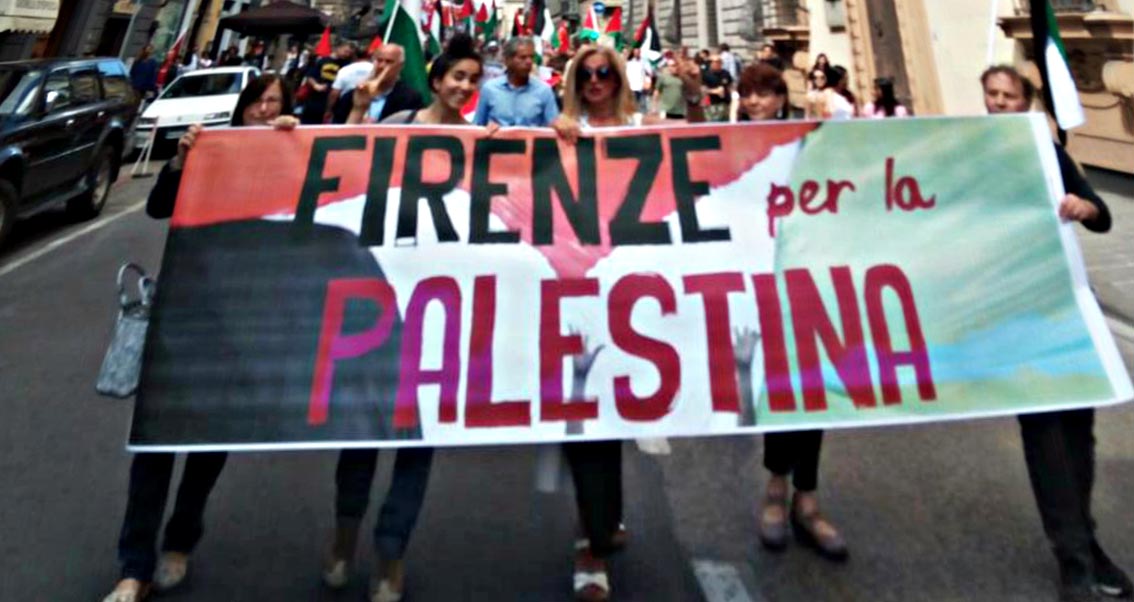 Palestina corteo