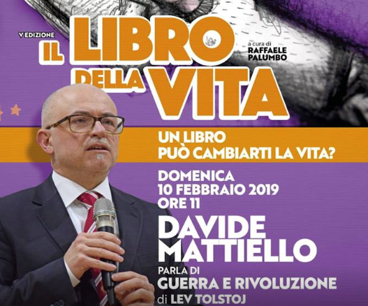 Davide Mattiello al “Libro della vita” a Scandicci