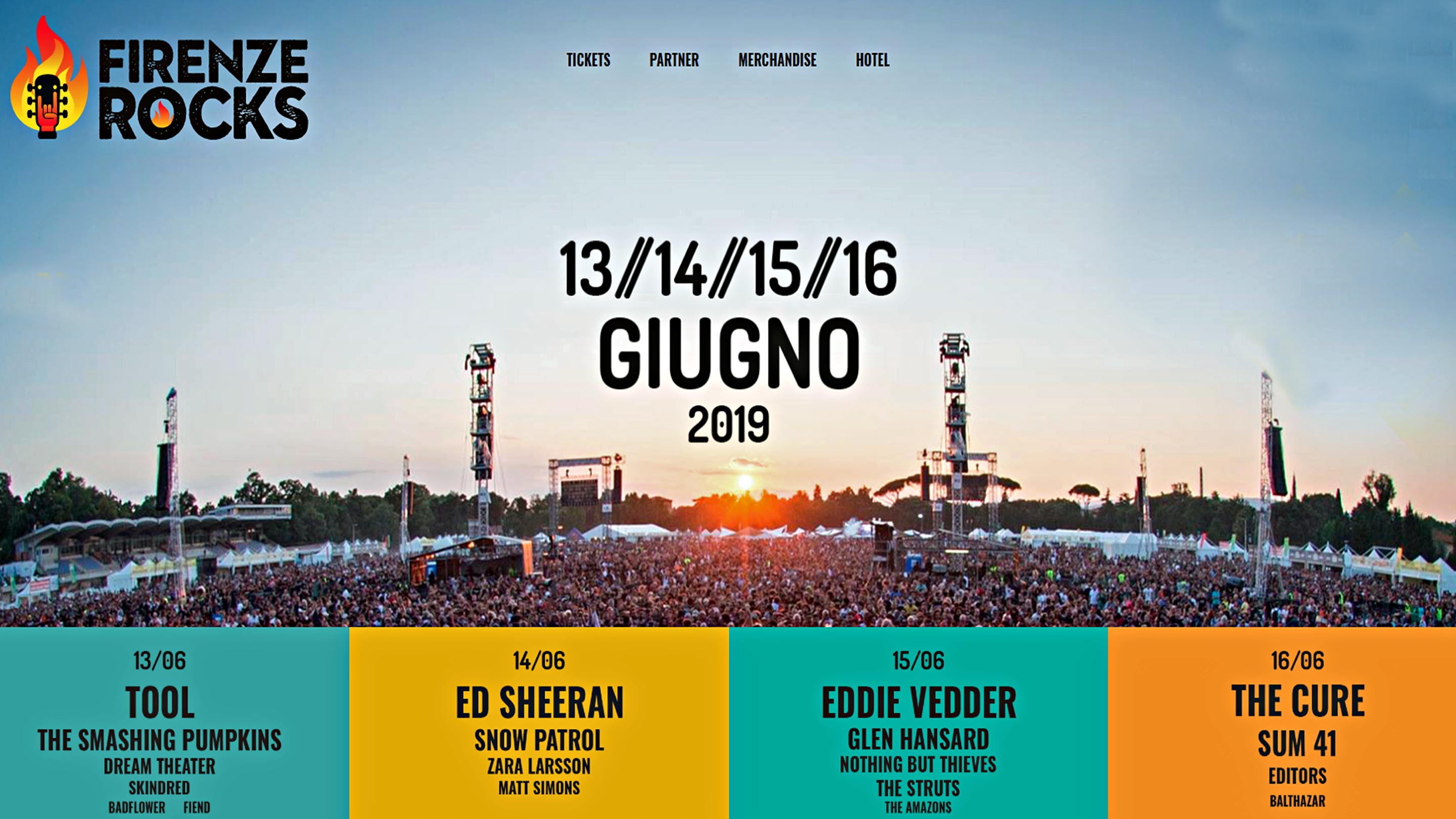 'Firenze Rocks', ritorna a giugno al Visarno www.controradio.it