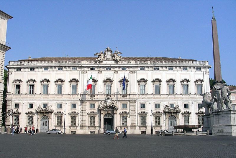 Il palazzo della Consulta