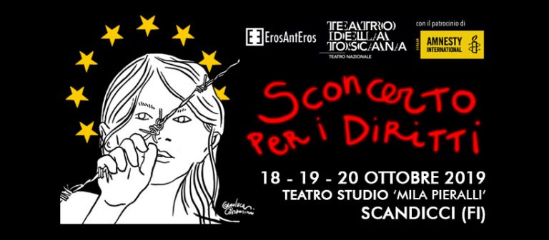 “STUDIOTEATRO”- Programma di residenze artistiche del Teatro Studio “Mila Pieralli” di Scandicci: “Sconcerto per i diritti” – Erosanteros