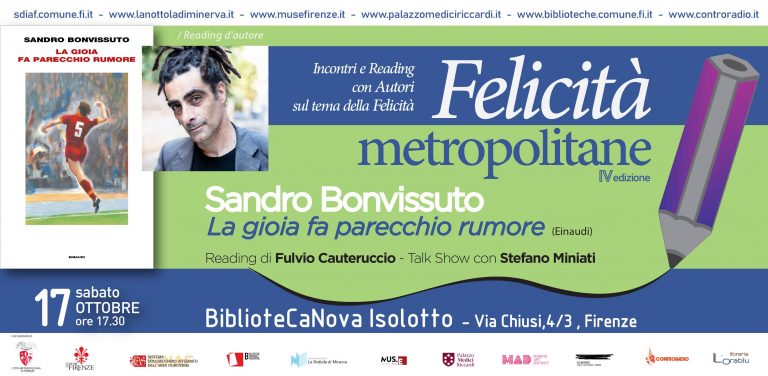 Felicità Metropolitane – Intervista a Sandro Bonvissuto