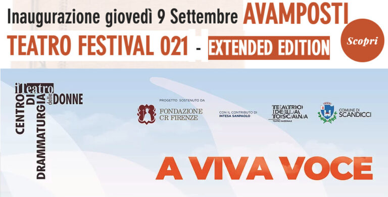 Avamposti Teatrofestival 2021 – Intervista alla direttrice artistica Maria Cristina Ghelli