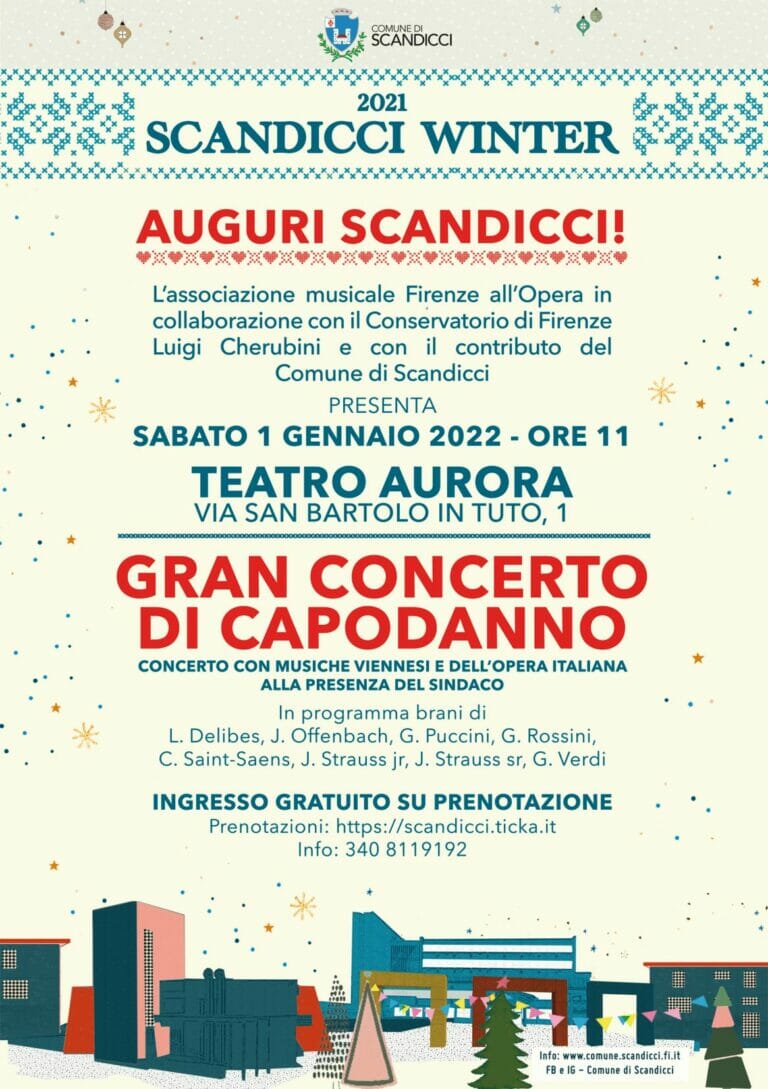 Scandicci. Gran Concerto di Capodanno