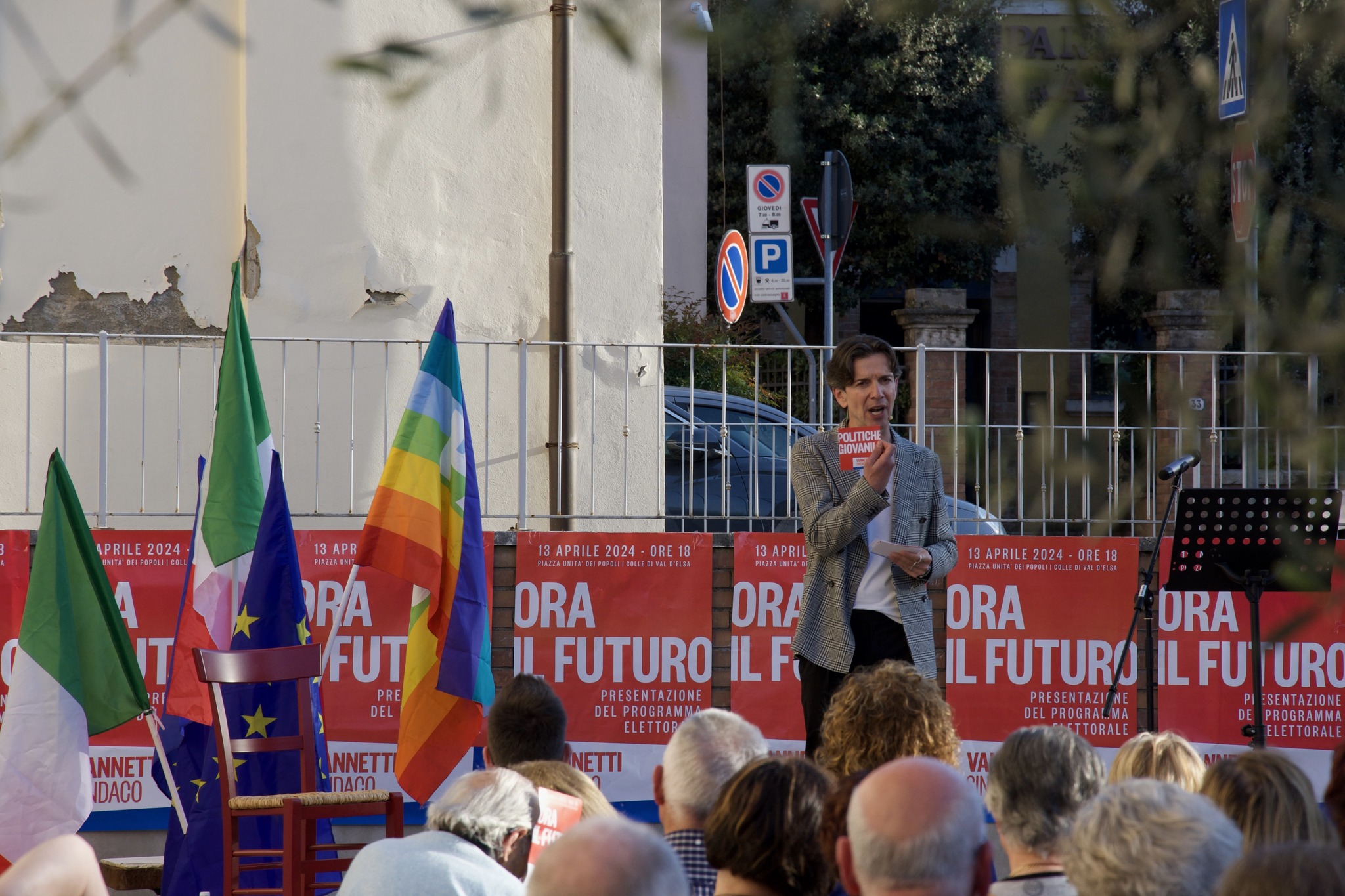 Riccardo Vannetti, candidato sindaco centrosinistra a Colle Val D'Elsa