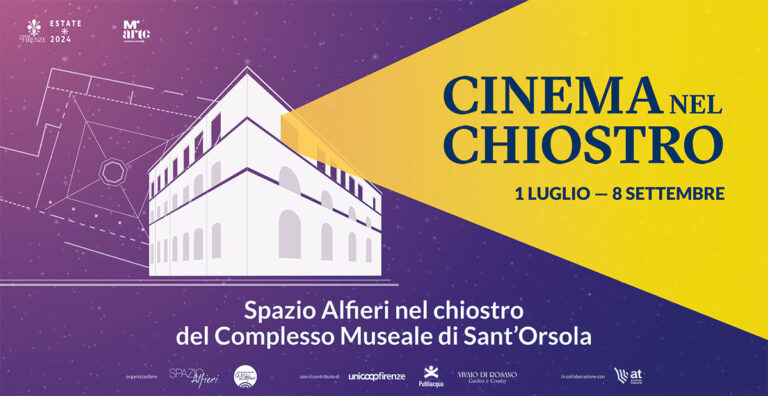 🎤 Cinema nel Chiostro anima l’estate nel complesso di Sant’Orsola