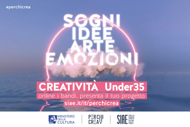 “Per chi crea”. Da SIAE e MIC 9,7 milioni per la creatività giovanile.