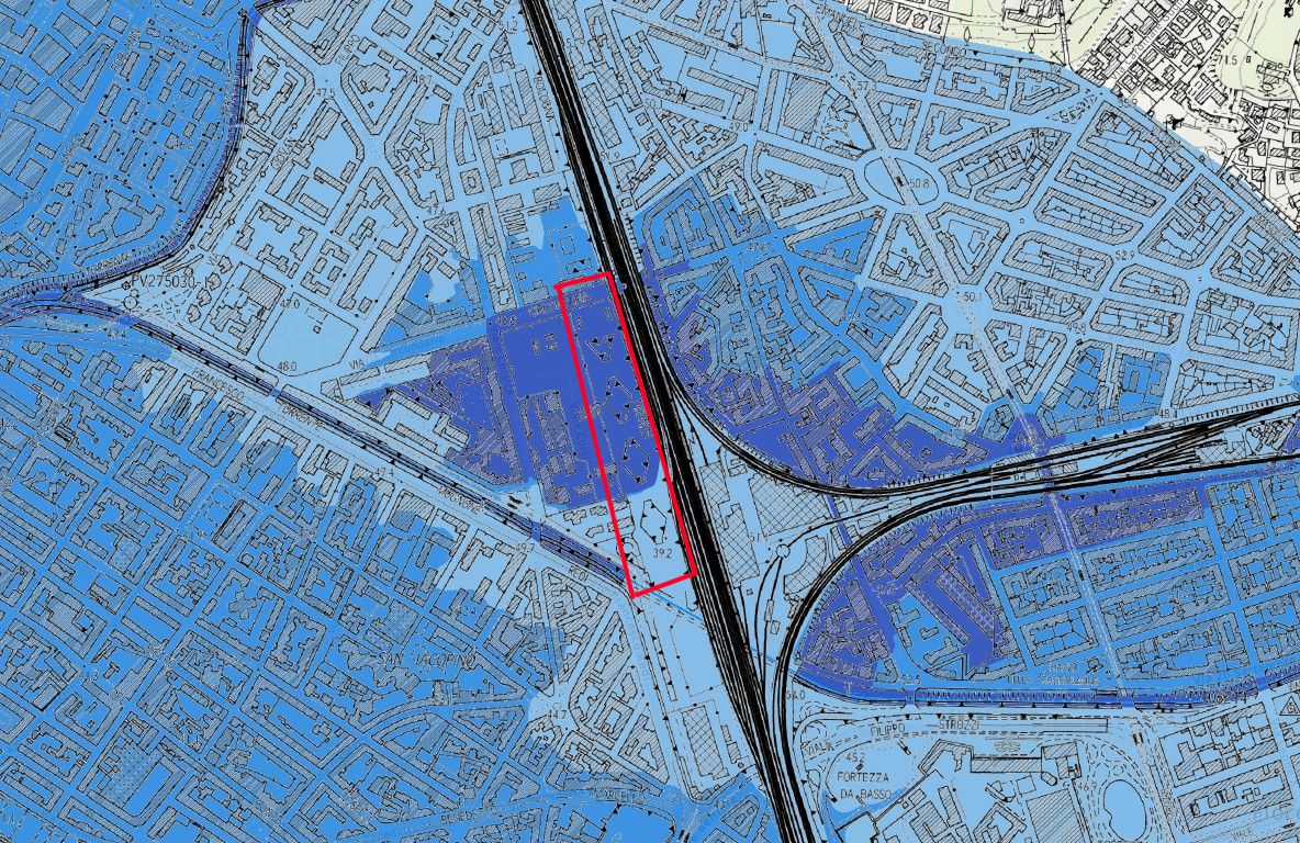 Stazione Foster, Alta Velocità, sopttattraversamento