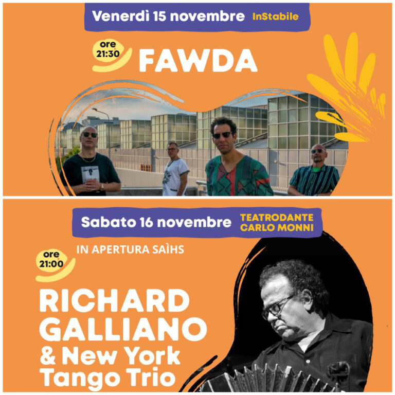 H/EARTHbeat Festival con Fawda e Richard Galliano