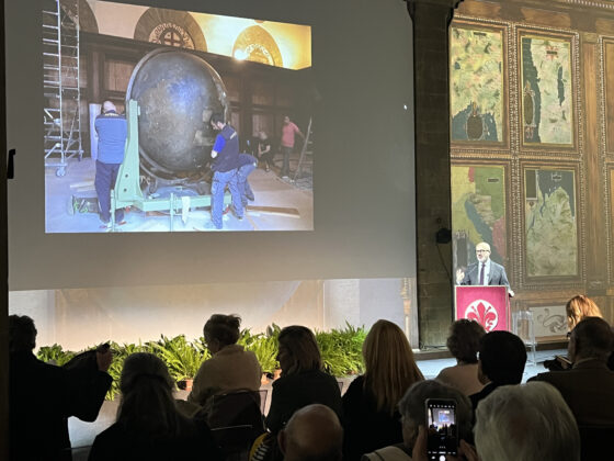 🎧 Concluso il restauro della Sala delle Carte Geografiche a Palazzo Vecchio